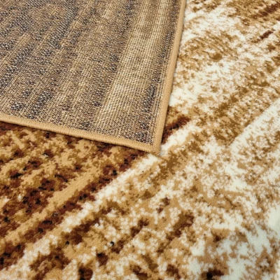 Rechteckiger Teppich LUKEN, 300 x 400 cm, beige/braun