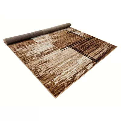 Rechteckiger Teppich LUKEN, 250 x 350 cm, beige/braun