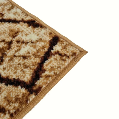 Teppich 180x250 cm LUKEN modern - beige / braun