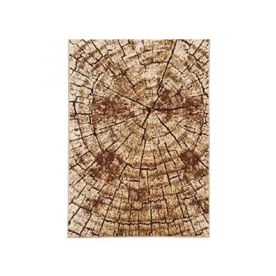 Teppich 70x130 cm LUKEN modern - beige / braun
