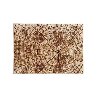 Teppich 70x130 cm LUKEN modern - beige / braun