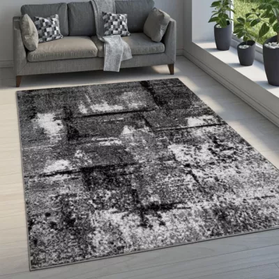 Teppich 200x300 cm LUKEN modern - grau