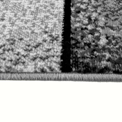 Rechteckiger Teppich LUKEN, 250 x 350 cm, grau