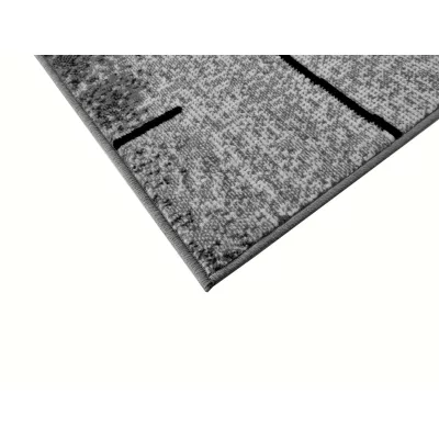 LUKEN rechteckiger Stückteppich 200x300 cm - grau