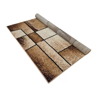 Teppich 200x300 cm LUKEN rechteckig - beige