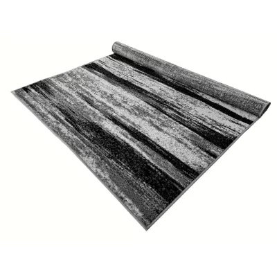 Teppich 300x400 cm LUKEN abstrakt - grau