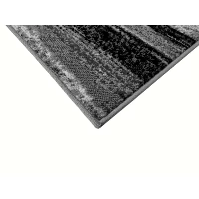 Teppich 300x400 cm LUKEN abstrakt - grau