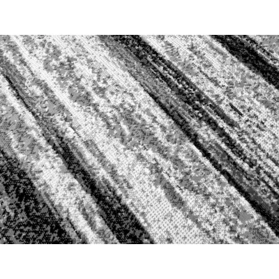 Teppich 140x190 cm LUKEN abstrakt - grau
