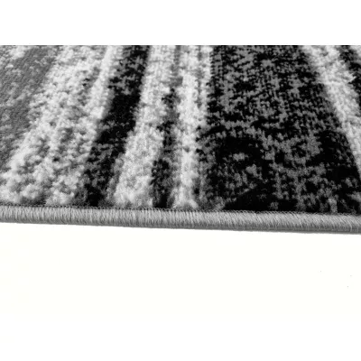 Teppich 80x150 cm LUKEN abstrakt - grau