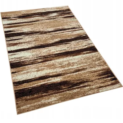 Teppich 250x350 cm LUKEN abstrakt - beige