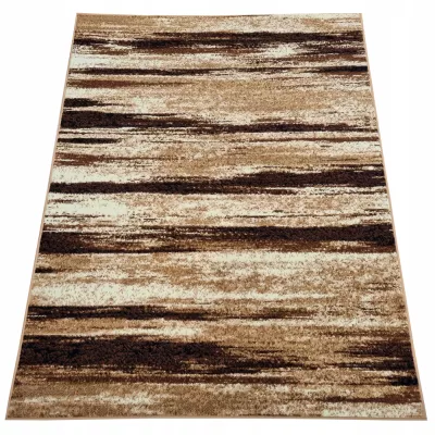 Teppich 200x300 cm LUKEN abstrakt - beige