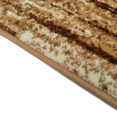 Teppich 200x300 cm LUKEN abstrakt - beige