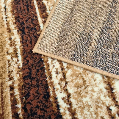 Teppich 200x300 cm LUKEN abstrakt - beige