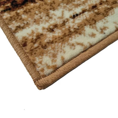 Teppich 200x300 cm LUKEN abstrakt - beige
