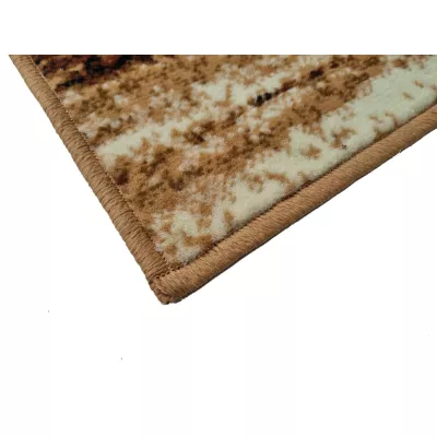 Teppich 200x300 cm LUKEN abstrakt - beige