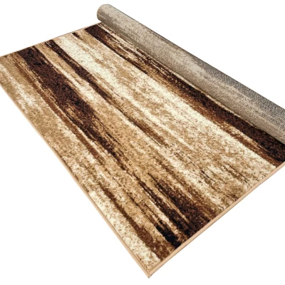Teppich 200x300 cm LUKEN abstrakt - beige