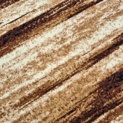 Teppich 120x170 cm LUKEN abstrakt - beige