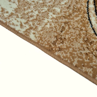 Abstrakter Teppich 300x400 cm LUKEN - beige