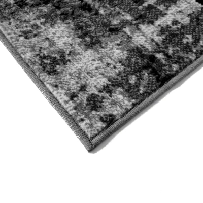Geometrischer Stückteppich 200x300 cm LUKEN - grau