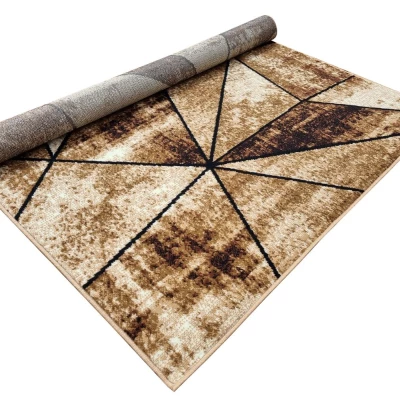 Geometrischer Stückteppich 200x300 cm LUKEN - beige