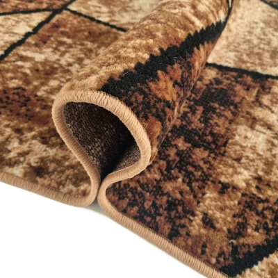 Geometrischer Stückteppich 200x300 cm LUKEN - beige