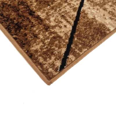 Geometrischer Stückteppich 200x300 cm LUKEN - beige