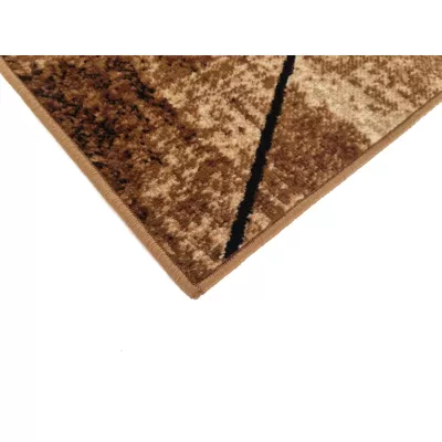 Geometrischer Stückteppich 140x190 cm LUKEN - beige