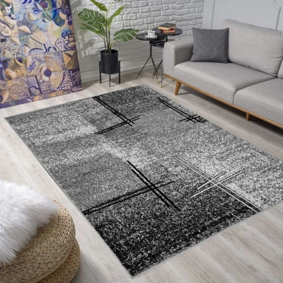 Teppich 250x350 cm LUKEN - grau