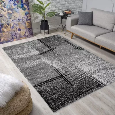 Teppich 250x350 cm LUKEN - grau