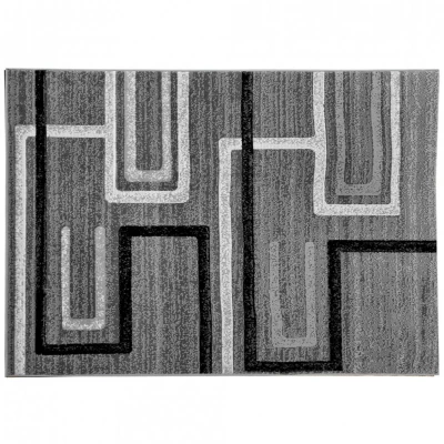 Rechteckiger Teppich 160x220 cm LUKEN - grau