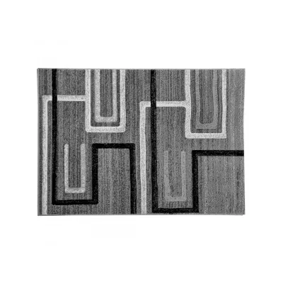 Rechteckiger Teppich 160x220 cm LUKEN - grau