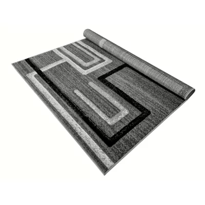 Rechteckiger Teppich 120x170 cm LUKEN - grau