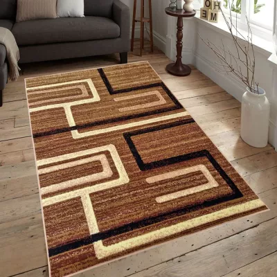 Rechteckiger Teppich 250x350 cm LUKEN - beige
