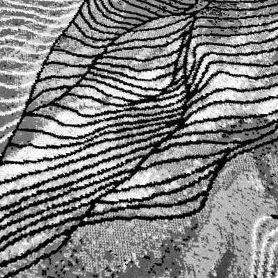 Moderner Stückteppich 200x300 cm LUKEN - grau