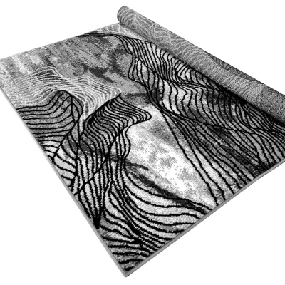Moderner Stückteppich 200x300 cm LUKEN - grau