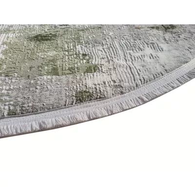 Ovaler Teppich 160x220 cm STEFANO - grün / beige
