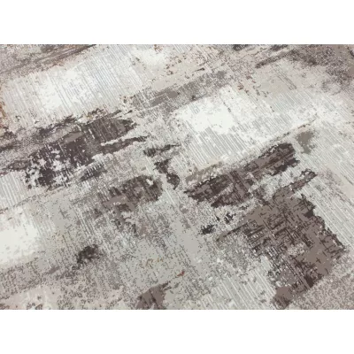 Ovaler Teppich 80x150 cm STEFANO - beige / gold