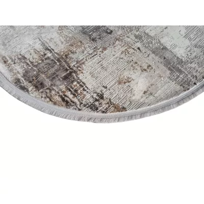 Ovaler Teppich 80x150 cm STEFANO - beige / gold