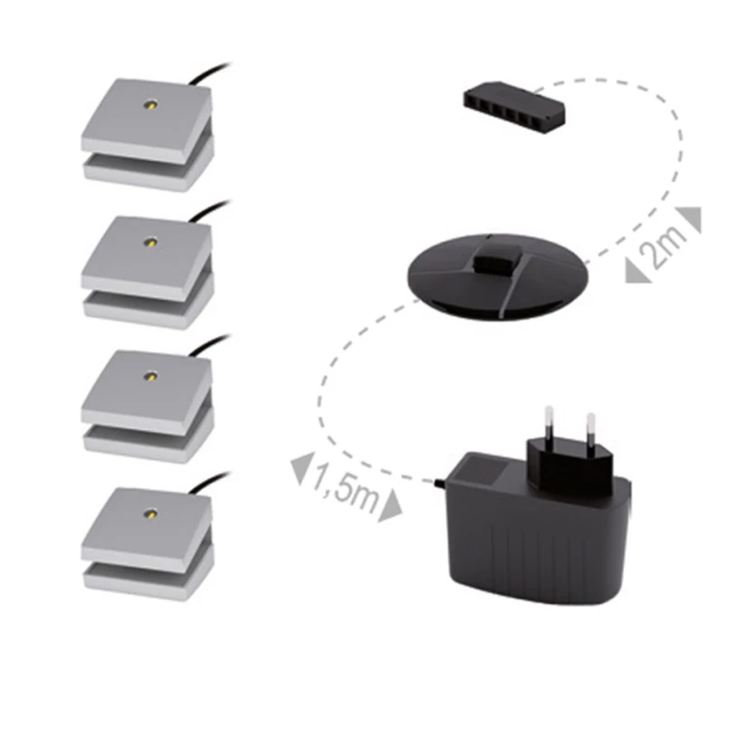 LED-Beleuchtung 4 Punkte MING