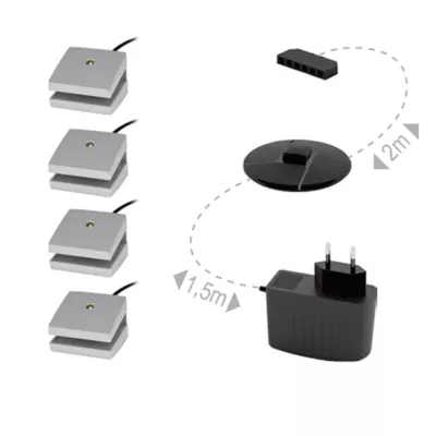 LED-Beleuchtung 4 Punkte MING