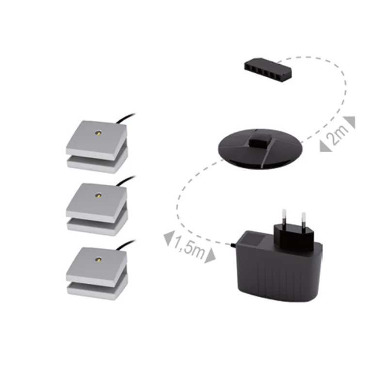 LED-Beleuchtung 3 Punkte MING
