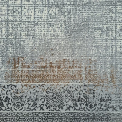 Teppich 160x220 cm STEFANO - grau / braun