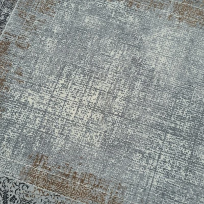 Teppich 160x220 cm STEFANO - grau / braun