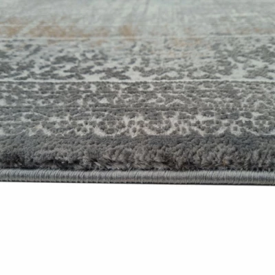 Teppich 160x220 cm STEFANO - grau / braun