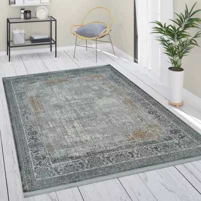 Teppich 80x150 cm STEFANO - grau / braun