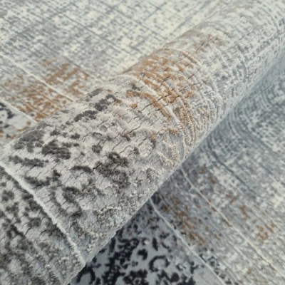 Teppich 80x150 cm STEFANO - grau / braun