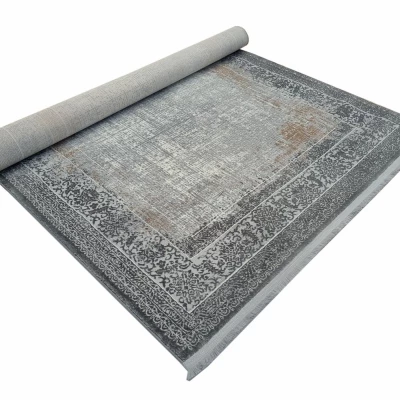 Teppich 80x150 cm STEFANO - grau / braun