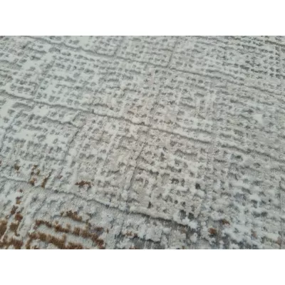 Teppich 140x190 cm STEFANO - beige / gold / schwarz
