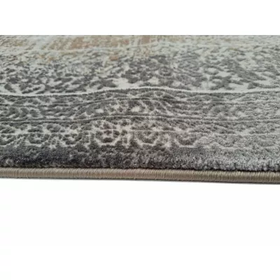 Teppich 140x190 cm STEFANO - beige / gold / schwarz