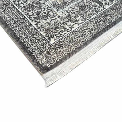 Teppich 80x150 cm STEFANO - beige / gold / schwarz